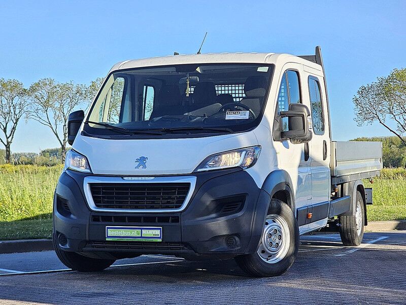 Peugeot Boxer 2.0 L3 Open-Laadbak DC! - Van flatbed: gambar 1 Peugeot Boxer 2.0 L3 Open-Laadbak DC! - Van flatbed: gambar 1