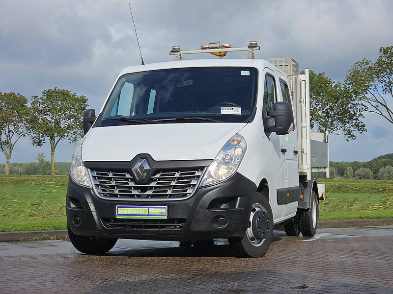 Renault Master 2.3 DUBCAB Open-Laadbak! - Van flatbed: gambar 1 Renault Master 2.3 DUBCAB Open-Laadbak! - Van flatbed: gambar 1