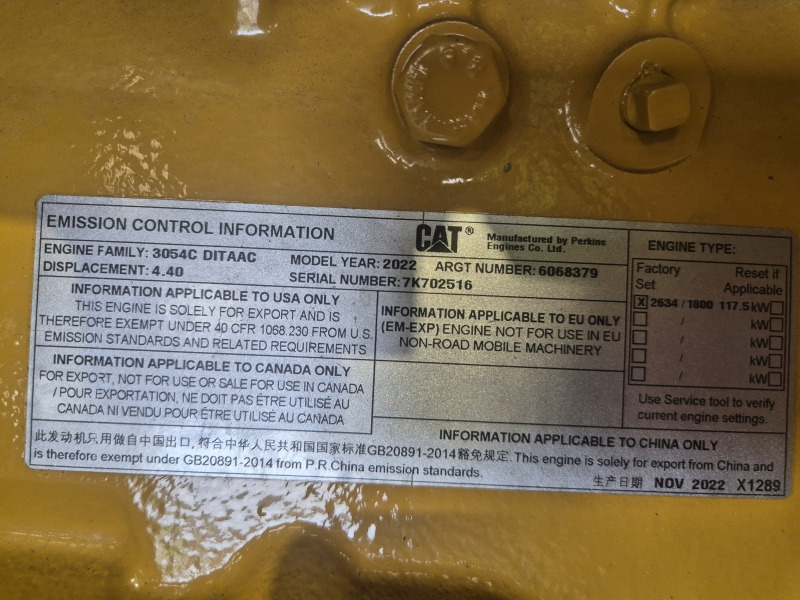 Caterpillar 3054C DITAAC Engine + Radiator - Mesin untuk Mesin industri: gambar 2 Caterpillar 3054C DITAAC Engine + Radiator - Mesin untuk Mesin industri: gambar 2