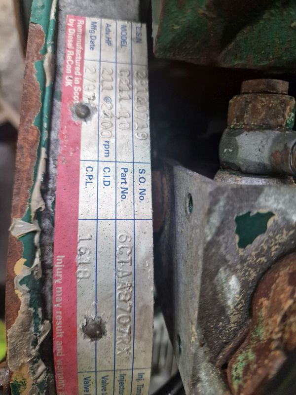 Cummins 6CTAA8707RX Bus Spec Engine (Bus) - Mesin: gambar 2 Cummins 6CTAA8707RX Bus Spec Engine (Bus) - Mesin: gambar 2