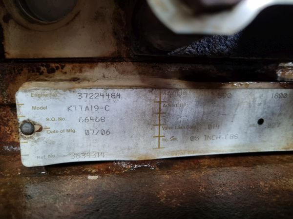 Cummins KTTA19-C Engine - Mesin untuk Peralatan konstruksi: gambar 5 Cummins KTTA19-C Engine - Mesin untuk Peralatan konstruksi: gambar 5