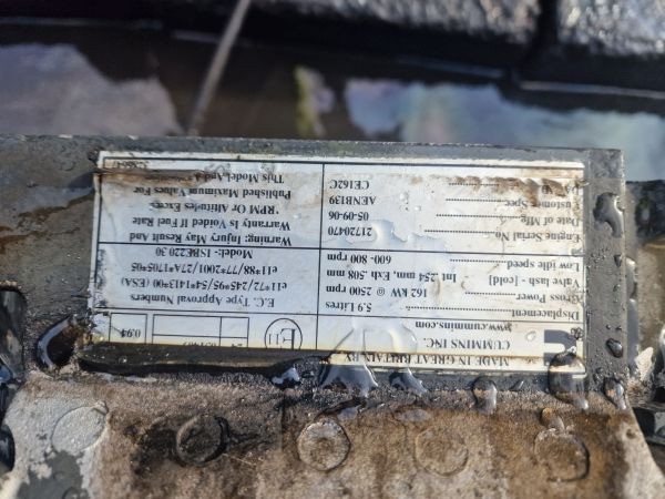 DAF 6ISB E3 5.9 Daf Spec CE162C Engine (Truck) - Mesin untuk Truk: gambar 2 DAF 6ISB E3 5.9 Daf Spec CE162C Engine (Truck) - Mesin untuk Truk: gambar 2