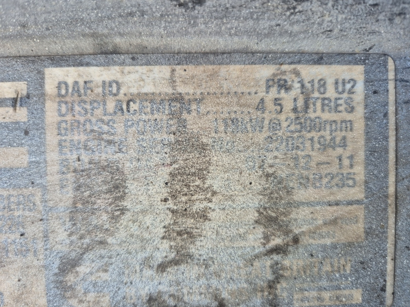 DAF FR118U2 Engine (Truck) - Mesin untuk Truk: gambar 2 DAF FR118U2 Engine (Truck) - Mesin untuk Truk: gambar 2