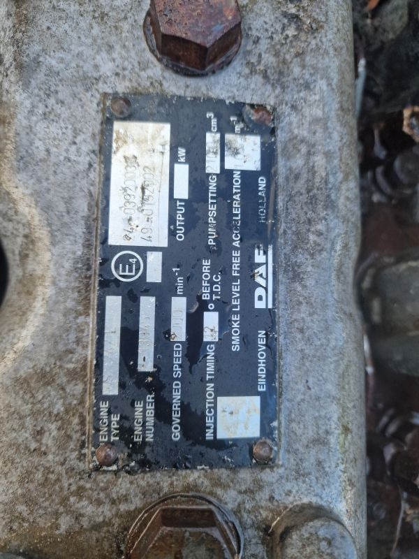 DAF WS 242L Engine (Truck) - Mesin untuk Truk: gambar 2 DAF WS 242L Engine (Truck) - Mesin untuk Truk: gambar 2