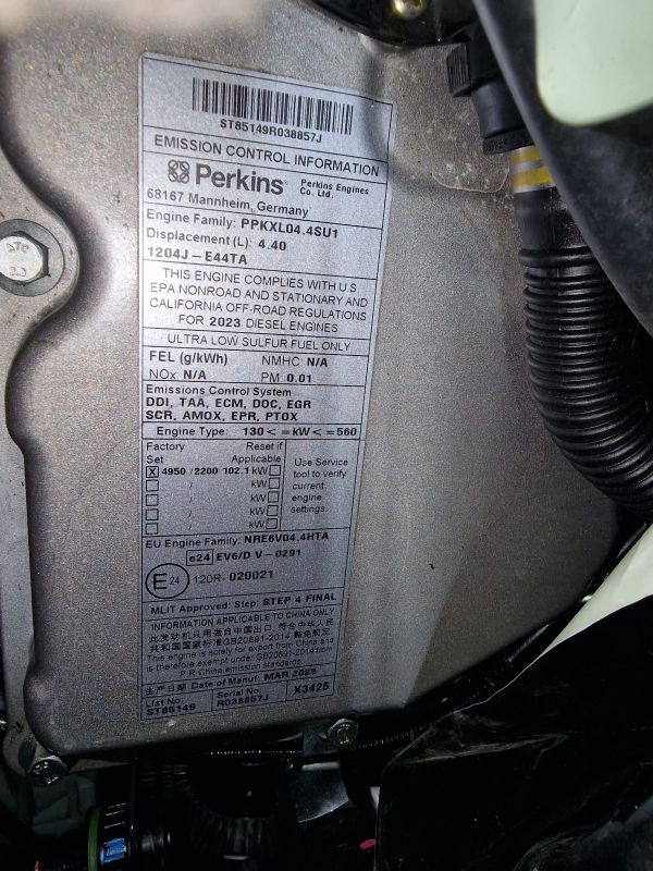 Doosan DL200-7 Perkins 1204J-E44TA Powerpack (Plant Spec) - Mesin untuk Peralatan konstruksi: gambar 2 Doosan DL200-7 Perkins 1204J-E44TA Powerpack (Plant Spec) - Mesin untuk Peralatan konstruksi: gambar 2