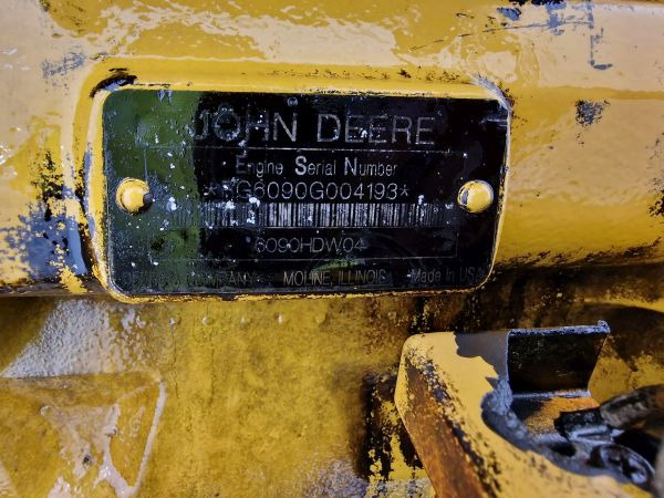 Mesin untuk Peralatan konstruksi John Deere 6090HDW04 MOTOR GRADER Engine (Plant): gambar 11 Mesin untuk Peralatan konstruksi John Deere 6090HDW04 MOTOR GRADER Engine (Plant): gambar 11