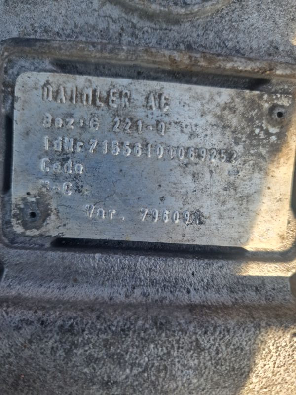Mercedes Benz G221-9 Gearbox - Gearbox: gambar 2 Mercedes Benz G221-9 Gearbox - Gearbox: gambar 2