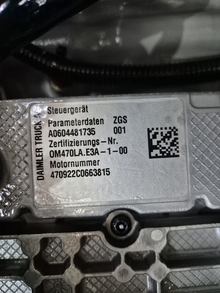 Mercedes Benz OM470LA.E3A-1-00 Engine (Industrial) NEW - Mesin untuk Mesin industri: gambar 2 Mercedes Benz OM470LA.E3A-1-00 Engine (Industrial) NEW - Mesin untuk Mesin industri: gambar 2