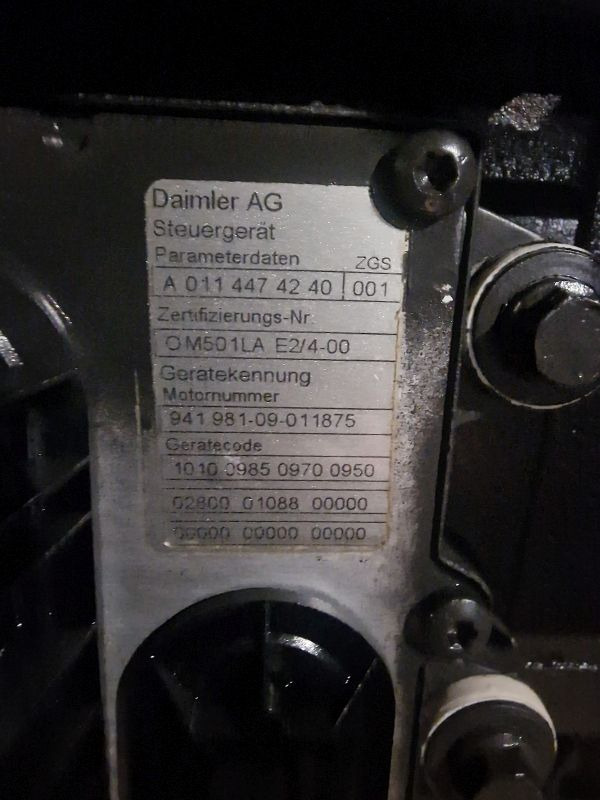 Mercedes Benz OM501LA.E2/4 Industrial Spec Engine (Plant) - Mesin untuk Peralatan konstruksi: gambar 2 Mercedes Benz OM501LA.E2/4 Industrial Spec Engine (Plant) - Mesin untuk Peralatan konstruksi: gambar 2