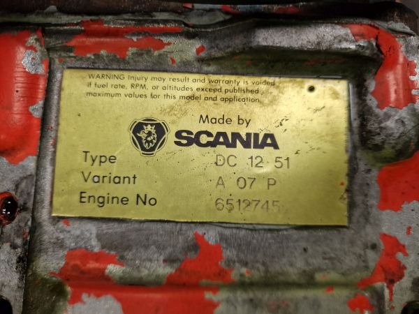Scania DC12 51A Engine (Industrial) - Mesin untuk Mesin industri: gambar 2 Scania DC12 51A Engine (Industrial) - Mesin untuk Mesin industri: gambar 2