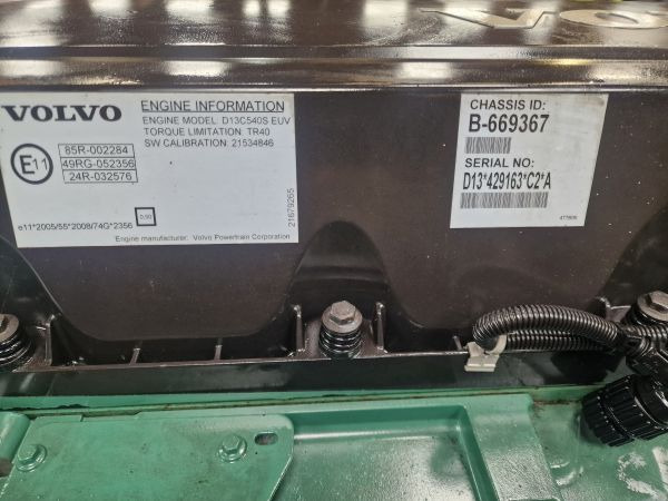 Volvo D13C540S EUV Engine (Truck) - Mesin untuk Truk: gambar 2 Volvo D13C540S EUV Engine (Truck) - Mesin untuk Truk: gambar 2