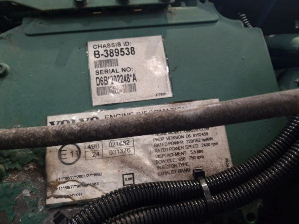 Volvo D6B220 EC09 Engine (Truck) - Mesin untuk Truk: gambar 2 Volvo D6B220 EC09 Engine (Truck) - Mesin untuk Truk: gambar 2