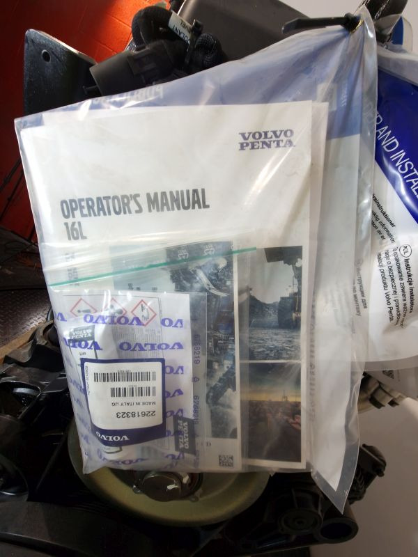 Mesin untuk Mesin industri baru Volvo  TAD1672VE Engine (Industrial) New: gambar 11