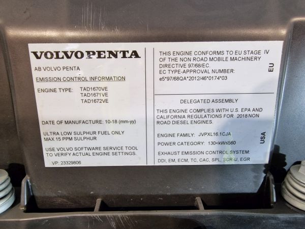 Volvo TAD1672VE Engine (Industrial) New - Mesin untuk Mesin industri: gambar 2 Volvo TAD1672VE Engine (Industrial) New - Mesin untuk Mesin industri: gambar 2