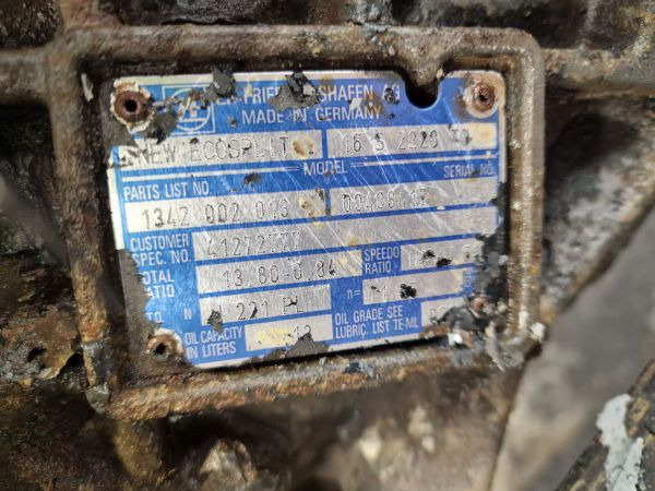ZF Ecosplit 16S 2220 TO Gearbox - Gearbox: gambar 2 ZF Ecosplit 16S 2220 TO Gearbox - Gearbox: gambar 2