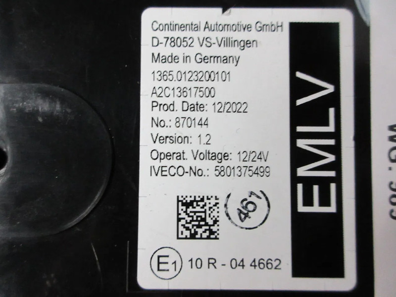 Iveco 5801375499 IVECO S WAY EURO 6 MODEL 2023 - Sistem listrik untuk Truk: gambar 5 Iveco 5801375499 IVECO S WAY EURO 6 MODEL 2023 - Sistem listrik untuk Truk: gambar 5