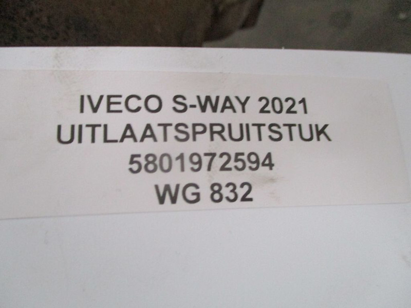 Iveco S-WAY 5801972594 UITLAATSPRUITSTUK EURO 6 MODEL 2021 - Manifold buang untuk Truk: gambar 2 Iveco S-WAY 5801972594 UITLAATSPRUITSTUK EURO 6 MODEL 2021 - Manifold buang untuk Truk: gambar 2