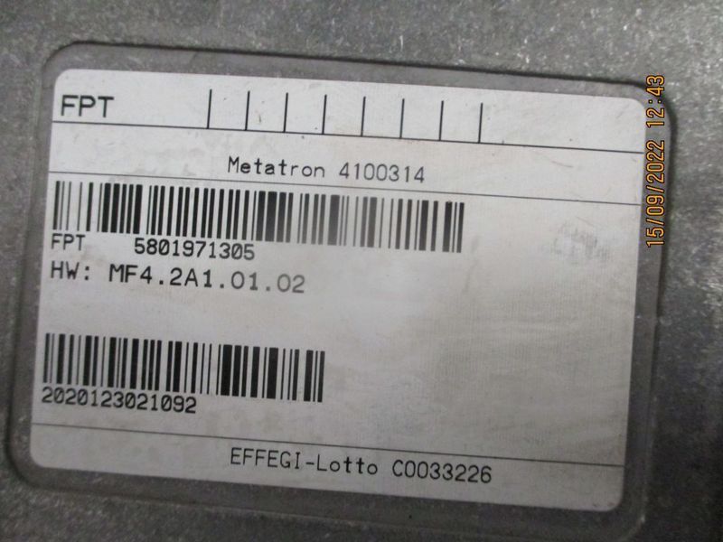 Iveco STRALIS 5801971305 FPT CONTROL UNIT EURO 6 2021 - Sistem listrik untuk Truk: gambar 2 Iveco STRALIS 5801971305 FPT CONTROL UNIT EURO 6 2021 - Sistem listrik untuk Truk: gambar 2