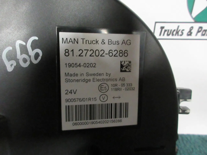 Dasbor untuk Truk MAN 81.27202-6286 INSTUMENTEN PANEEL MAN TGX TGS TGM TGL EURO 6: gambar 10 Dasbor untuk Truk MAN 81.27202-6286 INSTUMENTEN PANEEL MAN TGX TGS TGM TGL EURO 6: gambar 10