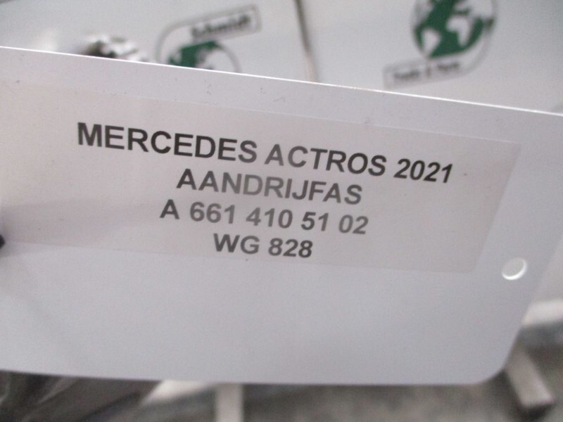 Mercedes-Benz ACTROS A 661 410 51 02 AANDRIJFAS EURO 6 MODEL 2021 - Poros penggerak untuk Truk: gambar 2 Mercedes-Benz ACTROS A 661 410 51 02 AANDRIJFAS EURO 6 MODEL 2021 - Poros penggerak untuk Truk: gambar 2