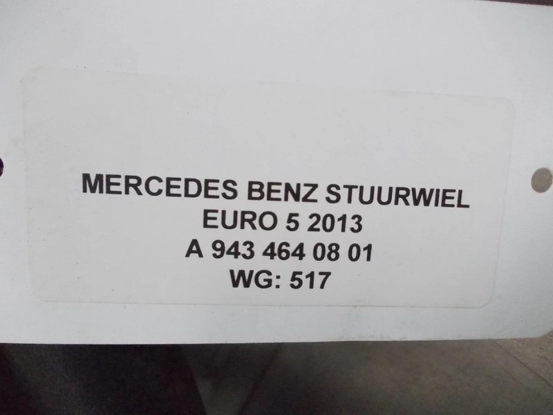 Mercedes-Benz STUURWIEL A 943 464 08 01 2013 EURO 5 - Kemudi untuk Truk: gambar 3 Mercedes-Benz STUURWIEL A 943 464 08 01 2013 EURO 5 - Kemudi untuk Truk: gambar 3