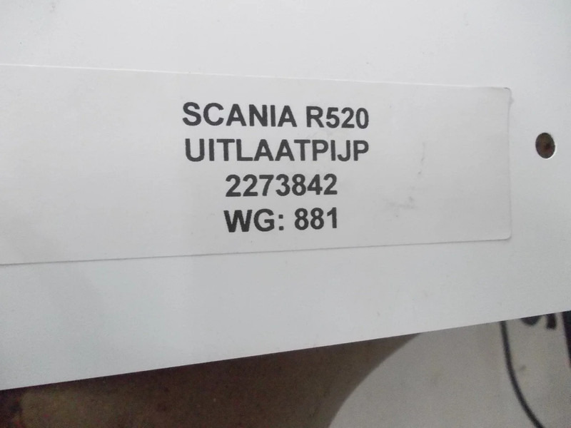 Scania R520 2273842 UITLAATPIJP EURO 6 - Sistem pembuangan untuk Truk: gambar 3 Scania R520 2273842 UITLAATPIJP EURO 6 - Sistem pembuangan untuk Truk: gambar 3