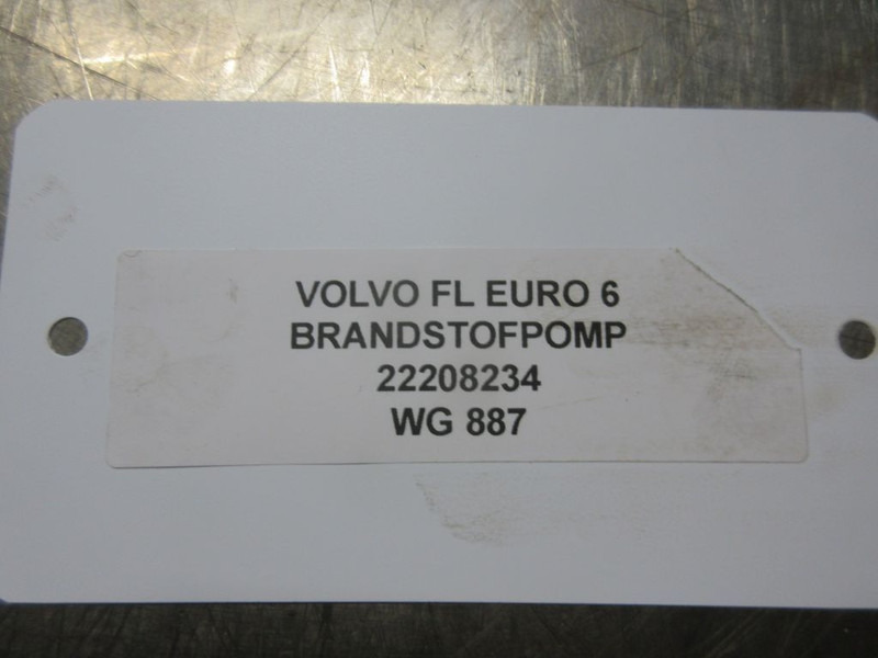 Volvo 22208234 BRANSTOFPOMP VOLVO FL 210 EURO 6 - Pompa bahan bakar untuk Truk: gambar 4 Volvo 22208234 BRANSTOFPOMP VOLVO FL 210 EURO 6 - Pompa bahan bakar untuk Truk: gambar 4