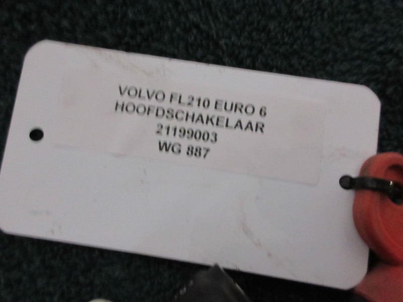 Volvo FL210 21199003 HOOFDSCHAKELAAR EURO 6 - Sistem listrik untuk Truk: gambar 2 Volvo FL210 21199003 HOOFDSCHAKELAAR EURO 6 - Sistem listrik untuk Truk: gambar 2