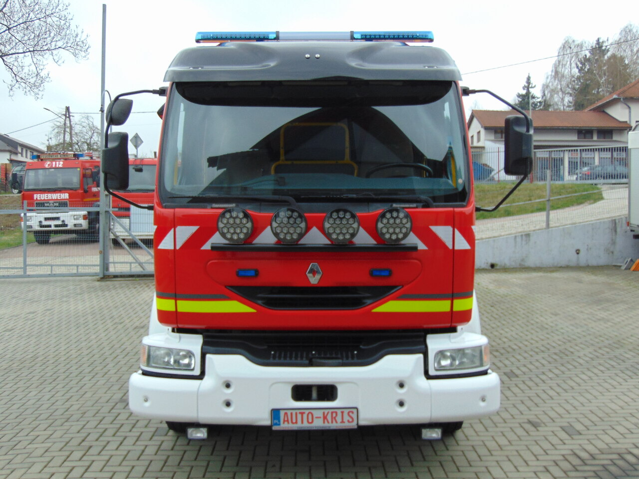 Truk pemadam kebakaran RENAULT Midlum 270dCi SIDES TOP: gambar 24
