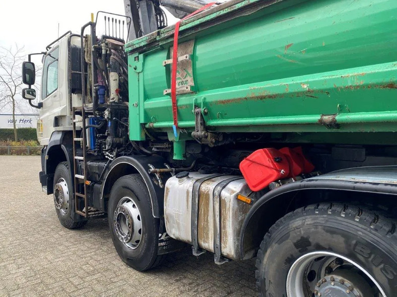 Truk derek DAF CF410 / 8X4 / BIG AXLE / FULL-STEEL /2 SIDE TIPPER/ ONLY:363247 KM / AUTOMATIC / EURO-6 / 2014: gambar 8