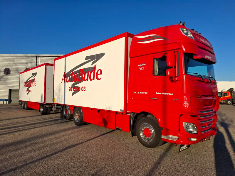 DAF XF106-530 / DEB / COMPLETE COMBI / SIDE DOORS / 2XPLATFORM 2500KG / ONLY:773032 KM / LWDS / LEATHER / EURO-6 / 2017 - Truk box: gambar 3 DAF XF106-530 / DEB / COMPLETE COMBI / SIDE DOORS / 2XPLATFORM 2500KG / ONLY:773032 KM / LWDS / LEATHER / EURO-6 / 2017 - Truk box: gambar 3