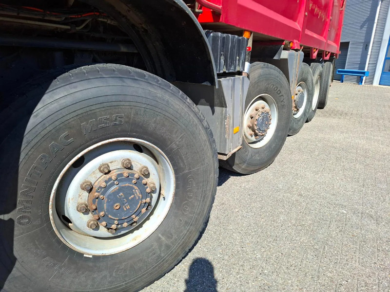 Truk jungkit Ginaf X 5450 S / 10X8 / BIG AXLE / NL TRUCK / TUV:17-06-2025 / TIPPER / MANUAL / EURO-5 / 2008: gambar 14