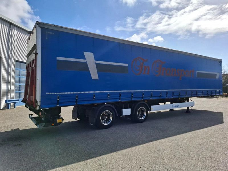 Krone / SLIDING ROOF / LIFT AXLE / STEERING AXLE / REMOTED PLATFORM 2500 KG / CURTAIN SAILS / BPW 10 TON AXLES / 2015 - Semi-trailer dengan terpal samping: gambar 4 Krone / SLIDING ROOF / LIFT AXLE / STEERING AXLE / REMOTED PLATFORM 2500 KG / CURTAIN SAILS / BPW 10 TON AXLES / 2015 - Semi-trailer dengan terpal samping: gambar 4