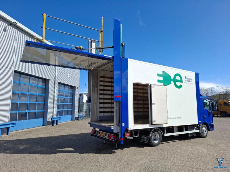 MAN E-TGL 8.180 / 100% ELECTRIC / ONLY:1852 KM / 150KW / 75 KM RANGE / NL MOVING TRUCK / LOADING PLATFORM / STAMPS / AUTOMATIC / 201 - Truk box, Truk listrik: gambar 1 MAN E-TGL 8.180 / 100% ELECTRIC / ONLY:1852 KM / 150KW / 75 KM RANGE / NL MOVING TRUCK / LOADING PLATFORM / STAMPS / AUTOMATIC / 201 - Truk box, Truk listrik: gambar 1