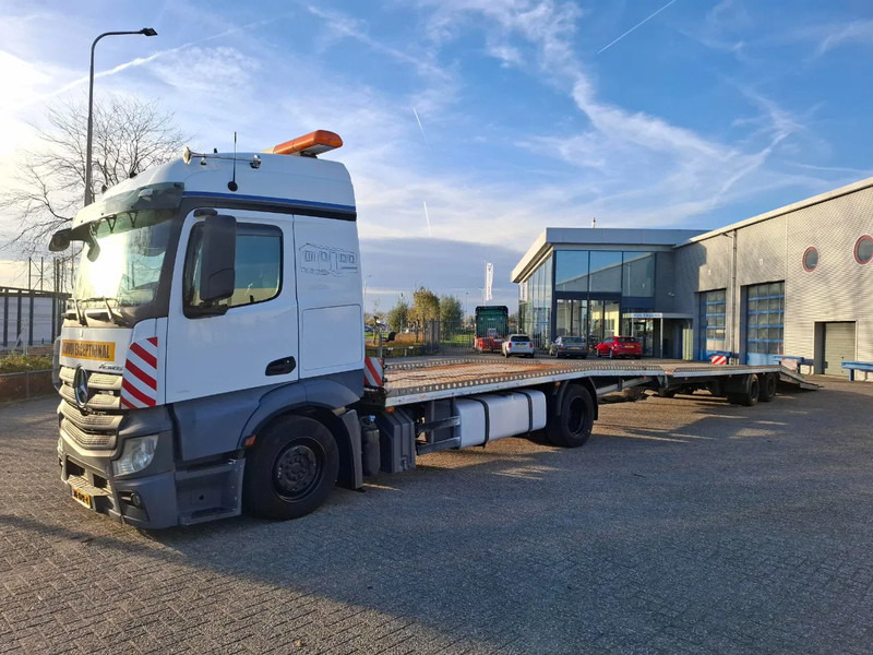 Mercedes-Benz Actros 1842 / NL TRUCK / CAR CARRIER COMBINATION / TUV: 11-12-2025 / 1XWINCH / FRANZ MERSCH / GALVANIZED / SMART TACHO / AUTOMAT - Truk pengangkut mobil: gambar 1 Mercedes-Benz Actros 1842 / NL TRUCK / CAR CARRIER COMBINATION / TUV: 11-12-2025 / 1XWINCH / FRANZ MERSCH / GALVANIZED / SMART TACHO / AUTOMAT - Truk pengangkut mobil: gambar 1