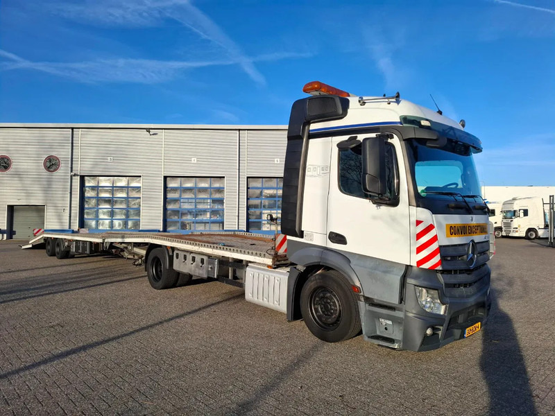 Mercedes-Benz Actros 1842 / NL TRUCK / CAR CARRIER COMBINATION / TUV: 11-12-2025 / 1XWINCH / FRANZ MERSCH / GALVANIZED / SMART TACHO / AUTOMAT - Truk pengangkut mobil: gambar 2 Mercedes-Benz Actros 1842 / NL TRUCK / CAR CARRIER COMBINATION / TUV: 11-12-2025 / 1XWINCH / FRANZ MERSCH / GALVANIZED / SMART TACHO / AUTOMAT - Truk pengangkut mobil: gambar 2