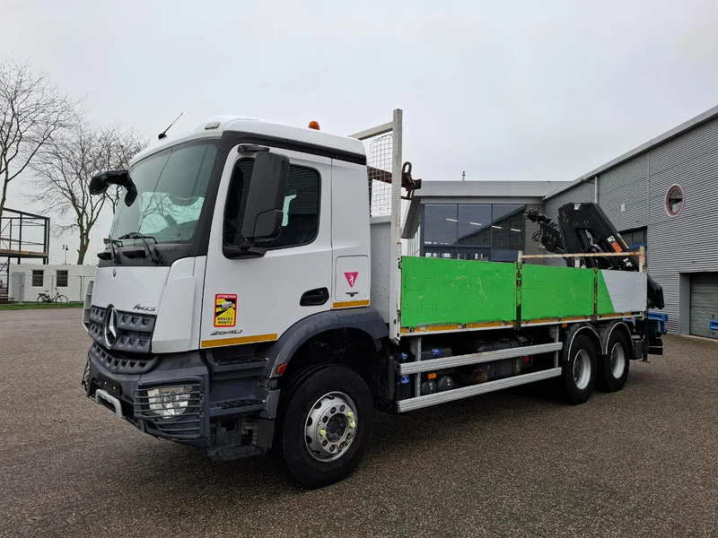 Mercedes-Benz Arocs 2640 / 6X4 / BOG AXLE / FULL-STEEL / HIAB X-HIDUO 188 B-3 / ROTATOR / REMOTE / PALLETHOOK / EURO-6 / 2017 - Truk derek: gambar 4 Mercedes-Benz Arocs 2640 / 6X4 / BOG AXLE / FULL-STEEL / HIAB X-HIDUO 188 B-3 / ROTATOR / REMOTE / PALLETHOOK / EURO-6 / 2017 - Truk derek: gambar 4