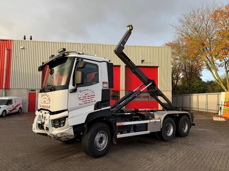 Renault C480 / ENGINE RUNNING / 6X4 / HIAB 21TON HOOKLIFT / ONLY:146334 KM / AUTOMATIC / EURO-6 / 2020 - Hook lift: gambar 1 Renault C480 / ENGINE RUNNING / 6X4 / HIAB 21TON HOOKLIFT / ONLY:146334 KM / AUTOMATIC / EURO-6 / 2020 - Hook lift: gambar 1