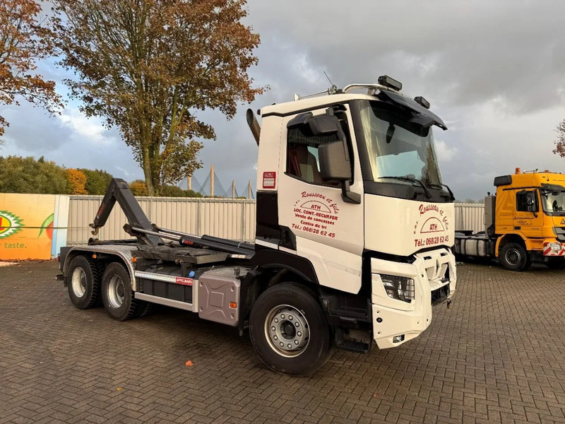 Renault C480 / ENGINE RUNNING / 6X4 / HIAB 21TON HOOKLIFT / ONLY:146334 KM / AUTOMATIC / EURO-6 / 2020 - Hook lift: gambar 4 Renault C480 / ENGINE RUNNING / 6X4 / HIAB 21TON HOOKLIFT / ONLY:146334 KM / AUTOMATIC / EURO-6 / 2020 - Hook lift: gambar 4