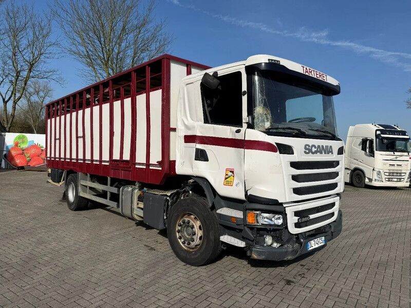 Scania G280 / ENGINE RUNNING / RETARDER / ONLY:215411 KM / LIVESTOCK / AUTOMATIC / EURO-6 / 2014 - Truk pengangkut hewan: gambar 2 Scania G280 / ENGINE RUNNING / RETARDER / ONLY:215411 KM / LIVESTOCK / AUTOMATIC / EURO-6 / 2014 - Truk pengangkut hewan: gambar 2