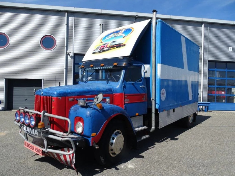 Scania L85.50 / 4X2 / FULL STEEL / EURO-0 / 1970 - Truk box: gambar 1 Scania L85.50 / 4X2 / FULL STEEL / EURO-0 / 1970 - Truk box: gambar 1