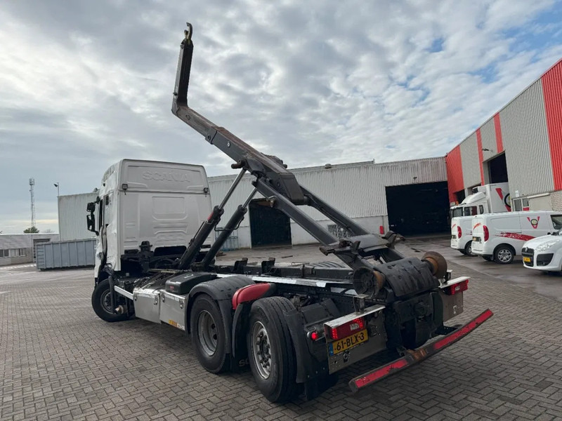 Scania NGS R410 / ENGINE RUNNING / RETARDER / LIFT+LENKACHSE / HIAB 21TON HOOK / NL TRUCK / FRIDGE / EURO-6 / 2019 - Hook lift: gambar 5 Scania NGS R410 / ENGINE RUNNING / RETARDER / LIFT+LENKACHSE / HIAB 21TON HOOK / NL TRUCK / FRIDGE / EURO-6 / 2019 - Hook lift: gambar 5