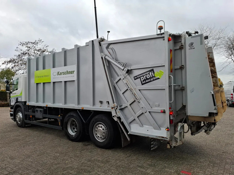 Scania P360 / RETARDER / ONLY:234640 KM / LENKACHSE / AIRCO / WORKING GARBAGE TRUCK / AUTOMATIC / EURO-5 / 2013 - Truk sampah: gambar 3 Scania P360 / RETARDER / ONLY:234640 KM / LENKACHSE / AIRCO / WORKING GARBAGE TRUCK / AUTOMATIC / EURO-5 / 2013 - Truk sampah: gambar 3