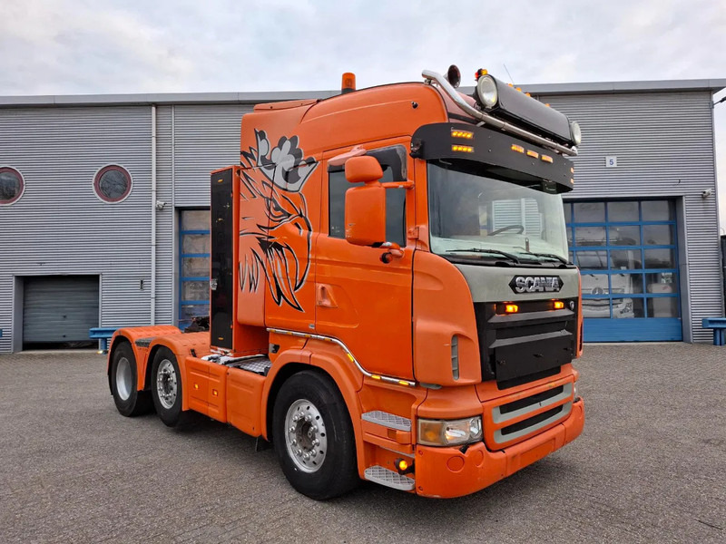 Scania R480 / HYDRAULICS / DOUBLE TANK / LIFT+LENKACHSE / 746830 KM / ALCOA / LEATHER / EURO-4 / 2007 - Tractor head: gambar 2 Scania R480 / HYDRAULICS / DOUBLE TANK / LIFT+LENKACHSE / 746830 KM / ALCOA / LEATHER / EURO-4 / 2007 - Tractor head: gambar 2