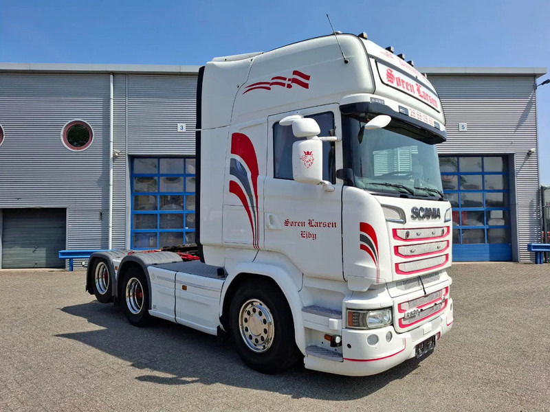 Scania R520 V8 / RETARDER / BOOGIE / FULL-AIR / ACC / LWDS / LEATHER / NAVI / XENON / FRIDGE / AUTOMATIC / EURO-6 / 2015 - Tractor head: gambar 2 Scania R520 V8 / RETARDER / BOOGIE / FULL-AIR / ACC / LWDS / LEATHER / NAVI / XENON / FRIDGE / AUTOMATIC / EURO-6 / 2015 - Tractor head: gambar 2