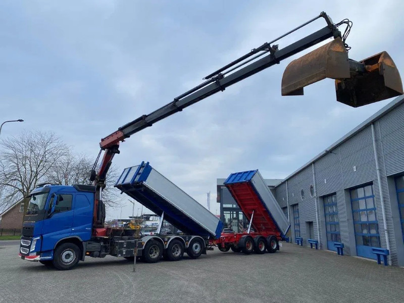 Volvo FH4-500 / HMF 3220K-RC / REMOTE / ROTATOR / 3SIDE TIPPER / DYNAMIC STEERING / ONLY:302623 KM / AUTOMATIC / EURO-6 / 2017 - Truk derek: gambar 1 Volvo FH4-500 / HMF 3220K-RC / REMOTE / ROTATOR / 3SIDE TIPPER / DYNAMIC STEERING / ONLY:302623 KM / AUTOMATIC / EURO-6 / 2017 - Truk derek: gambar 1
