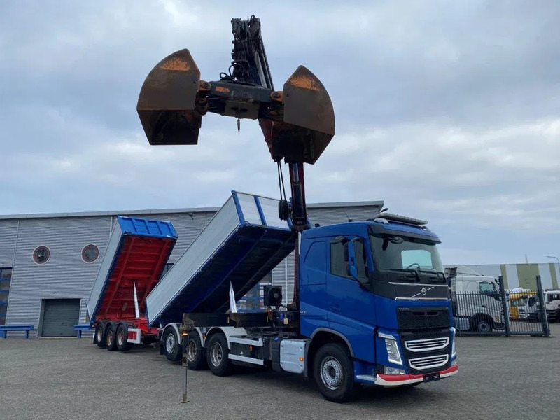 Volvo FH4-500 / HMF 3220K-RC / REMOTE / ROTATOR / 3SIDE TIPPER / DYNAMIC STEERING / ONLY:302623 KM / AUTOMATIC / EURO-6 / 2017 - Truk derek: gambar 3 Volvo FH4-500 / HMF 3220K-RC / REMOTE / ROTATOR / 3SIDE TIPPER / DYNAMIC STEERING / ONLY:302623 KM / AUTOMATIC / EURO-6 / 2017 - Truk derek: gambar 3