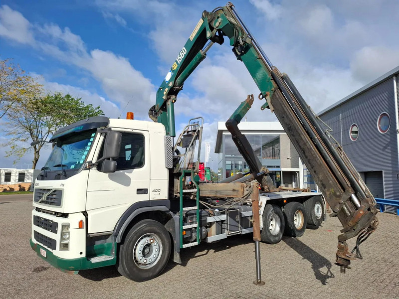 Volvo FM13-400 / 8X4 / AJK HOOK 25TON / CRANE HMF 1560 K3 / ROTATOR / LIFT+LENKACHSE / AIRCO / MANUAL / EURO-4 / 2007 - Truk derek: gambar 1 Volvo FM13-400 / 8X4 / AJK HOOK 25TON / CRANE HMF 1560 K3 / ROTATOR / LIFT+LENKACHSE / AIRCO / MANUAL / EURO-4 / 2007 - Truk derek: gambar 1