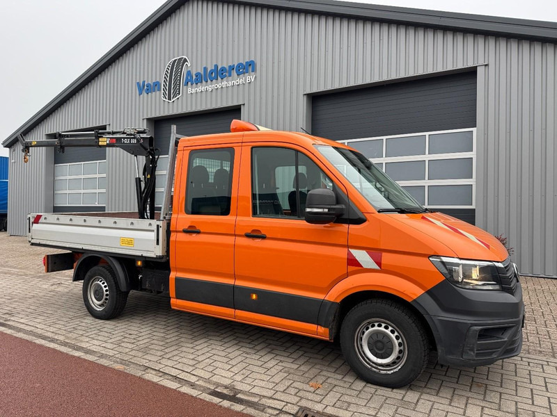 Volkswagen Crafter, DOKA, 7-Personen, HIAB T-CLX 009-2, Kraan/Kran/Grua, Pritsche - Van flatbed, Van kombi: gambar 1 Volkswagen Crafter, DOKA, 7-Personen, HIAB T-CLX 009-2, Kraan/Kran/Grua, Pritsche - Van flatbed, Van kombi: gambar 1