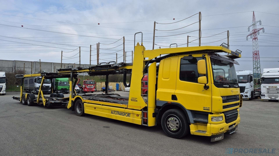 DAF FA CF 75.360 EURO 5 přepravník aut - prodejné jen s přívěsem GROENEWOLD P0461K - cena je za celou soupravu - Truk pengangkut mobil: gambar 1 DAF FA CF 75.360 EURO 5 přepravník aut - prodejné jen s přívěsem GROENEWOLD P0461K - cena je za celou soupravu - Truk pengangkut mobil: gambar 1